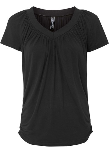 Shirt mit ausschnitt gr - mit, v-ausschnitt
