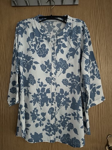 Damen bluse blumen oberteil - bluse,