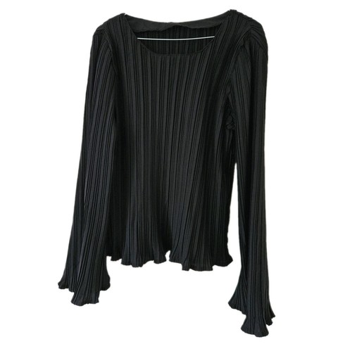 Shein schwarzes plissee - shein,
