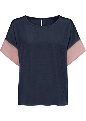 Neu bluse 40 dunkelblau - neu,