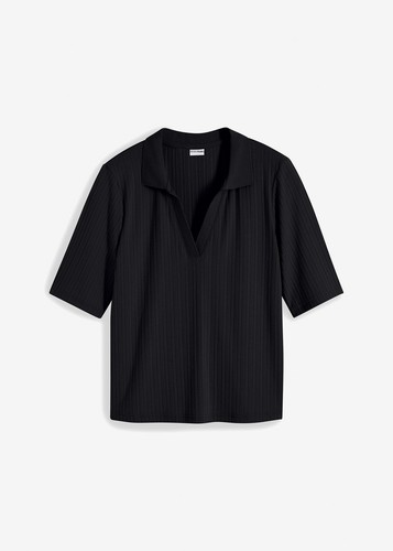 Neu rippshirt mit - neu, polokragen