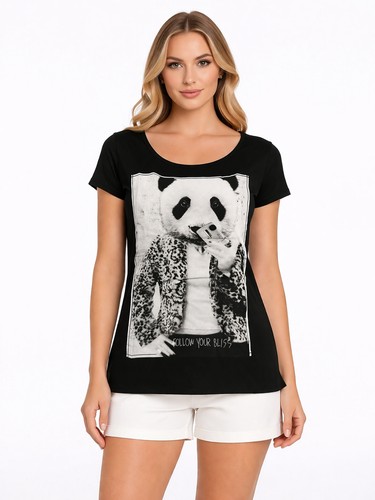 Shirt 42 schwarz weiß - 40/42,