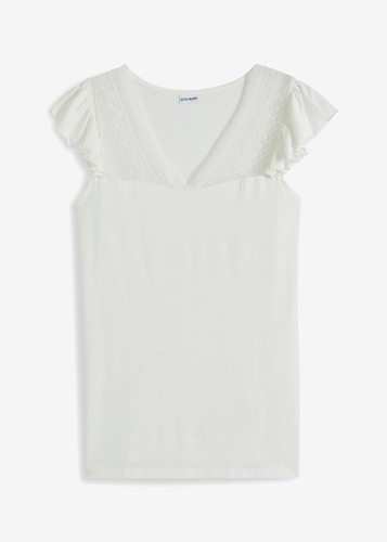Shirt mit spitze 40 42 - mit,
