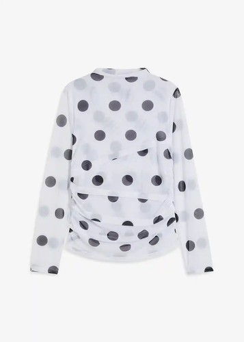 Shirt 42 schwarz weiß - gr., 40/42