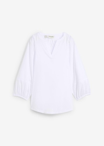 Tunika bluse 40 - 40, weiß