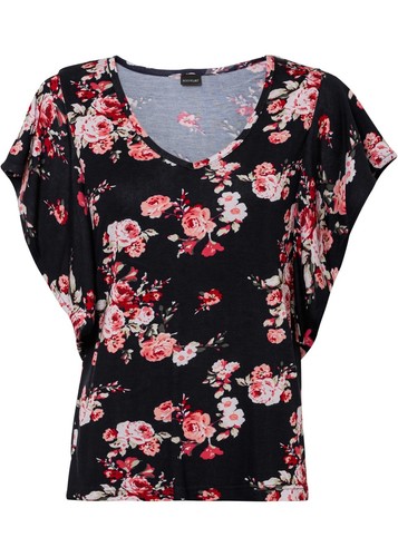Shirt mit blumen - shirt, gr