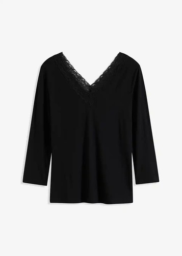 Neu langarmshirt mit spitze - neu,