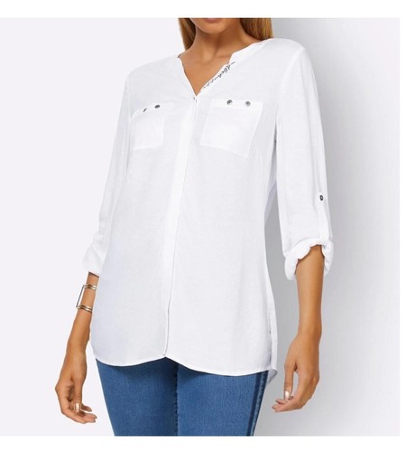 Damen bluse oberteil - bluse,