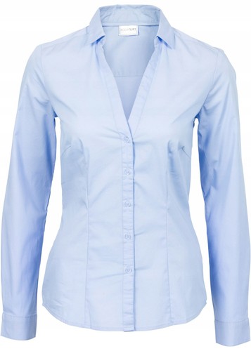 Bluse 40 hellblau - bluse, gr.