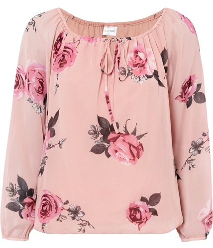 Bluse mit tunnelzug 40 - bluse, gr.