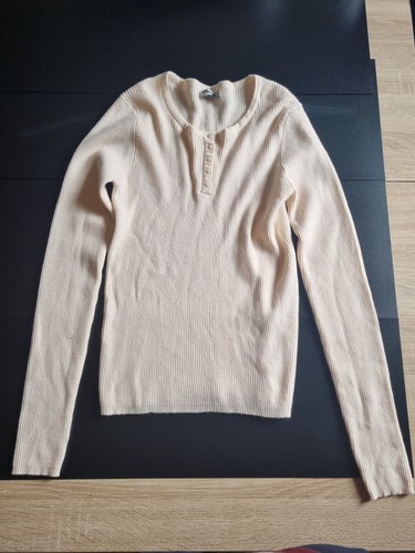 Langarm oberteil beige - langarm,
